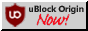 88x31 button that says uBlock Origin Now
